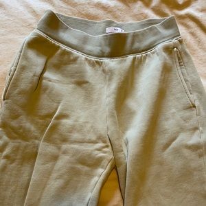 Aritzia TNA sweatpants (and matching green hoodie)